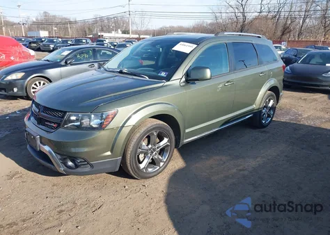 2016 Dodge Journey Crossroad Plus из США, поврежденный, VIN 3C4PDCGB1GT208154